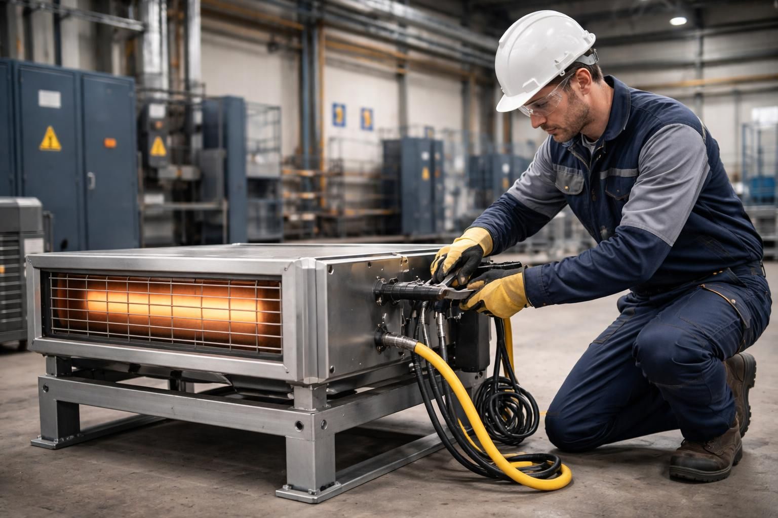 apprenez à installer un chauffage industriel gaz soufflant en toute sécurité grâce à nos conseils pratiques et étapes détaillées pour assurer performance et protection.