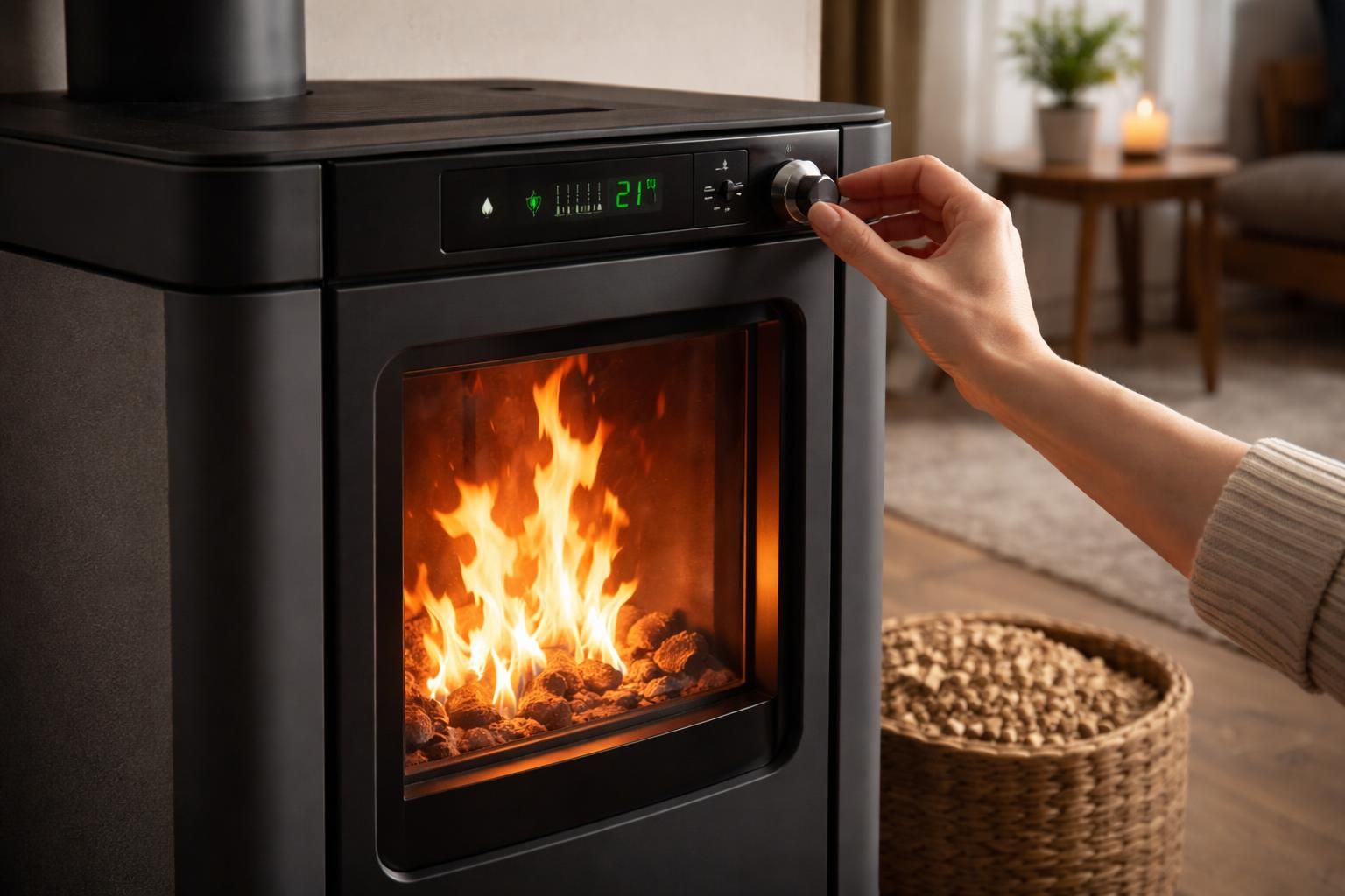 apprenez à régler la flamme de votre poêle à granulés pour optimiser son efficacité et réduire votre consommation de combustible, tout en économisant de l'énergie.