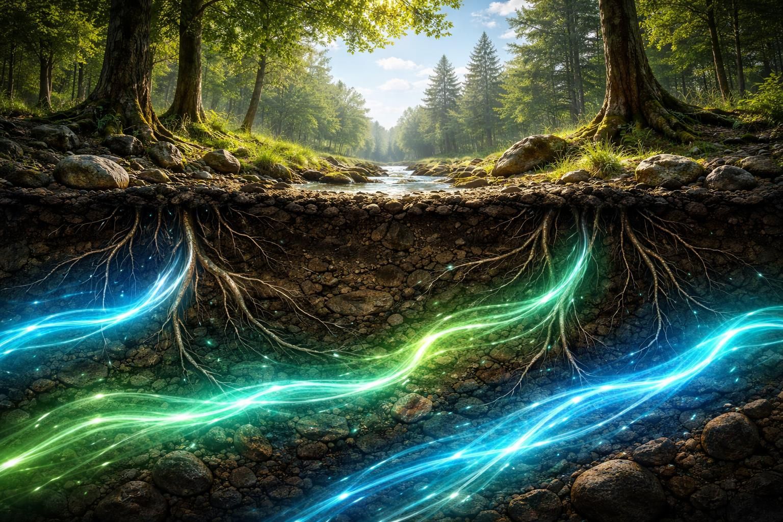 explorez les courants telluriques, ces énergies invisibles circulant sous nos pieds, et découvrez leur influence mystérieuse sur notre environnement et notre bien-être.