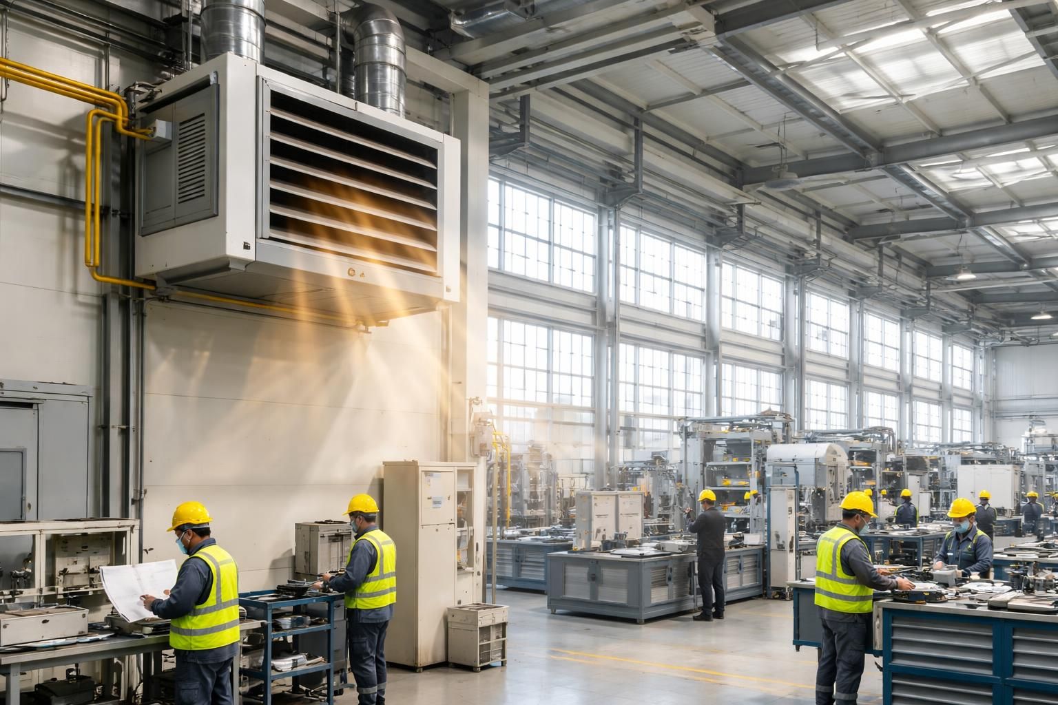 découvrez comment l'aérotherme gaz optimise le chauffage dans l'industrie moderne grâce à son efficacité énergétique, sa rapidité d'installation et sa fiabilité.