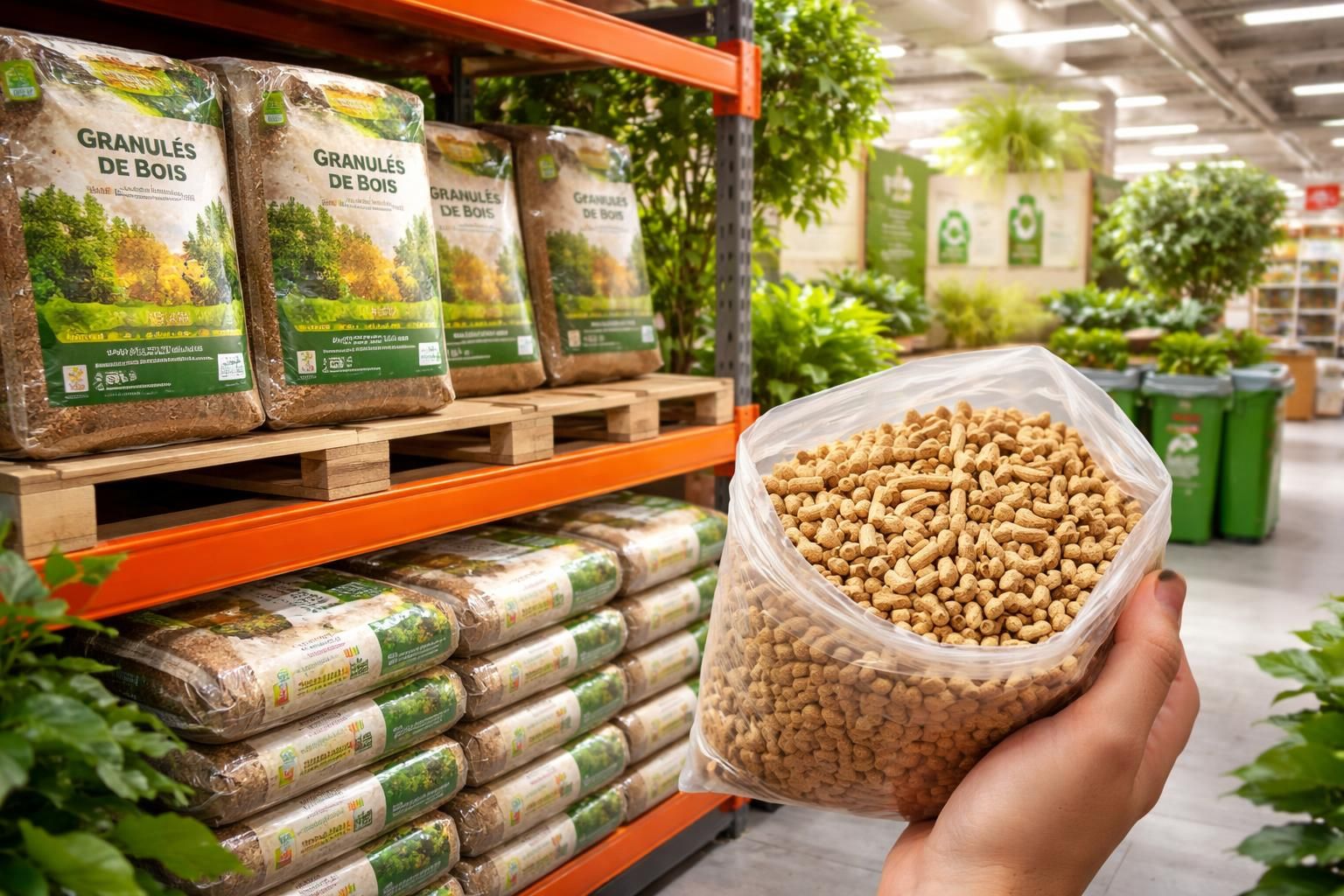 découvrez les avantages écologiques des granulés de bois chez brico dépôt, une solution de chauffage durable et respectueuse de l'environnement.